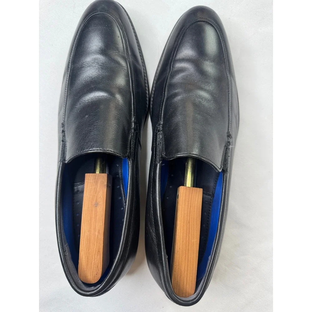 Johnston & Murphy Stockton Venetian Loafer, Men's Size 11.5 M, Black MSRP $149‎